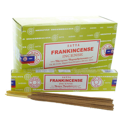 Satya Frankincense Incense Sticks - illuminations Wellbeing Shop Online