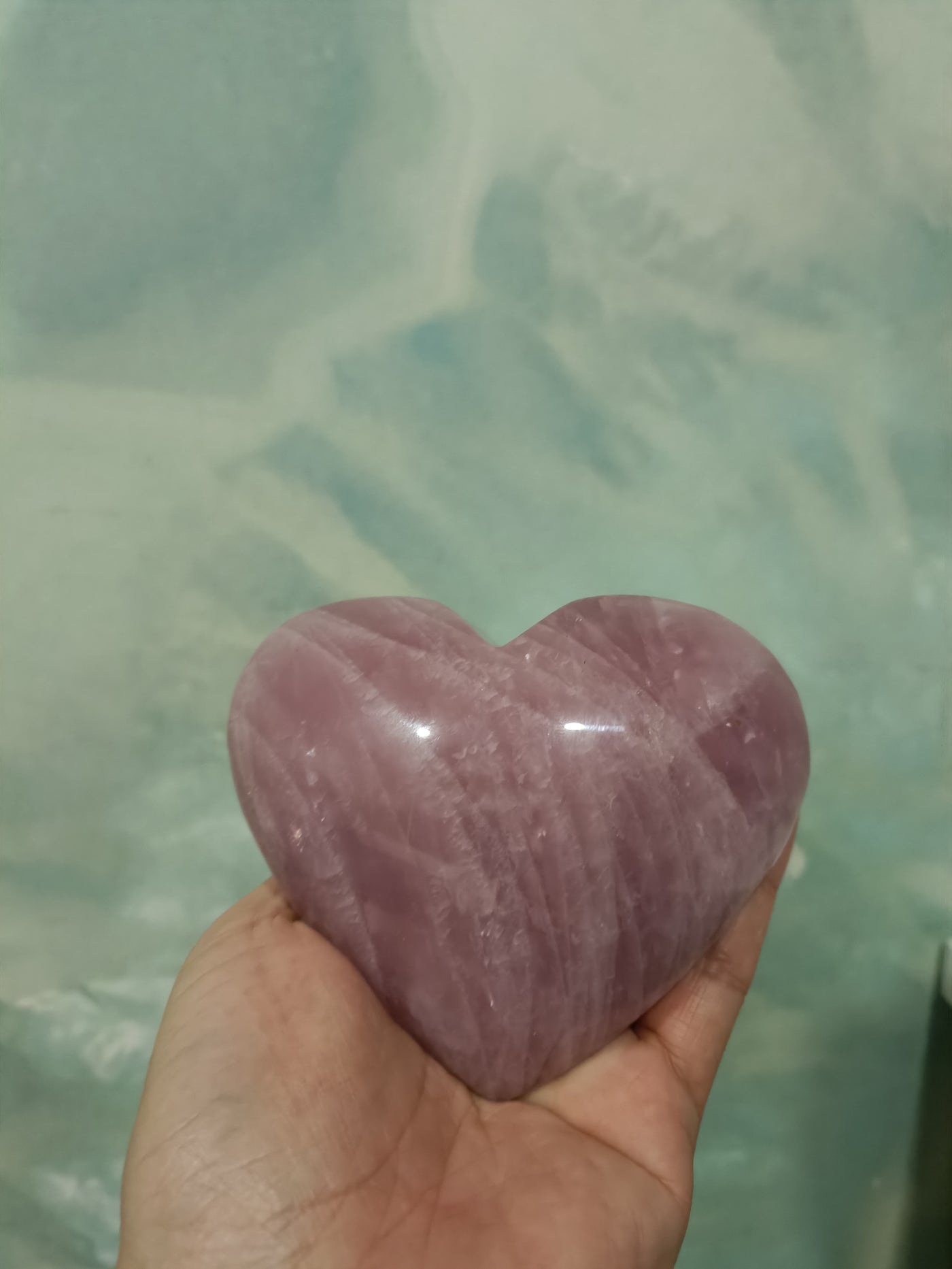 Heart 500g Rose Quartz