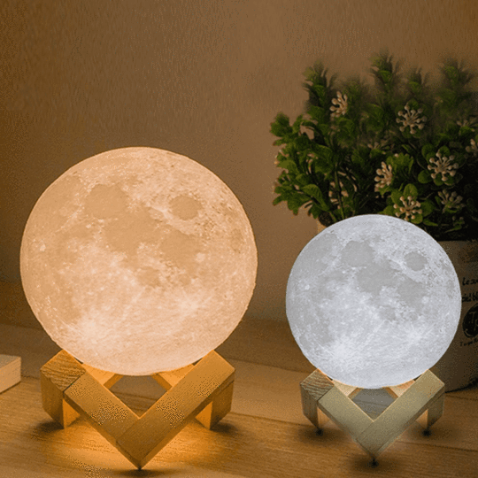 3D Moon lamp - illuminations Wellbeing Shop Online