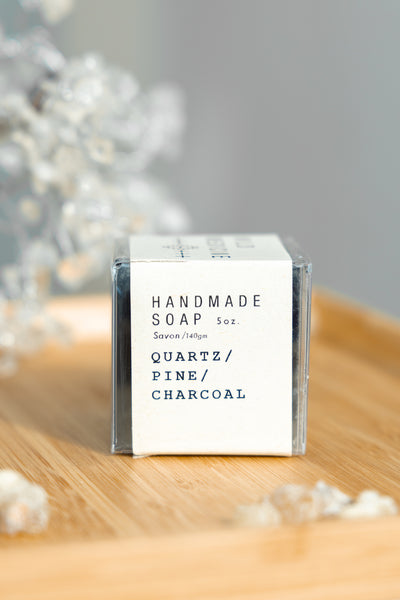Crystal Soap (Quartz/Pine/Charcoal)