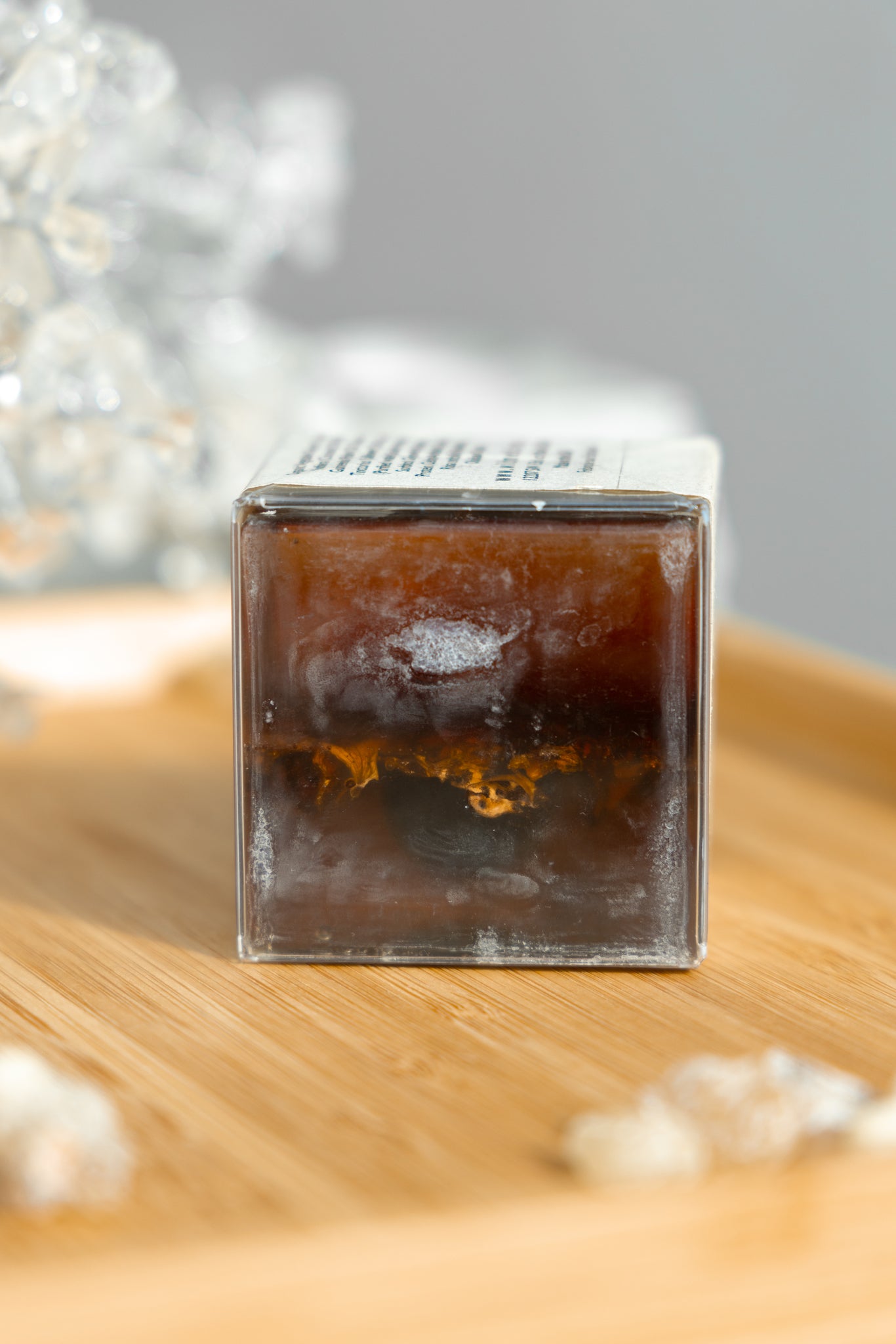 Crystal Soap (Obsidian/Cedar/Rose Petal)