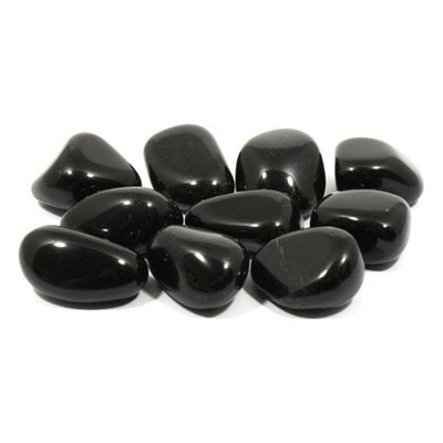 Black Obsidian Tumbled stone - illuminations Wellbeing Shop Online